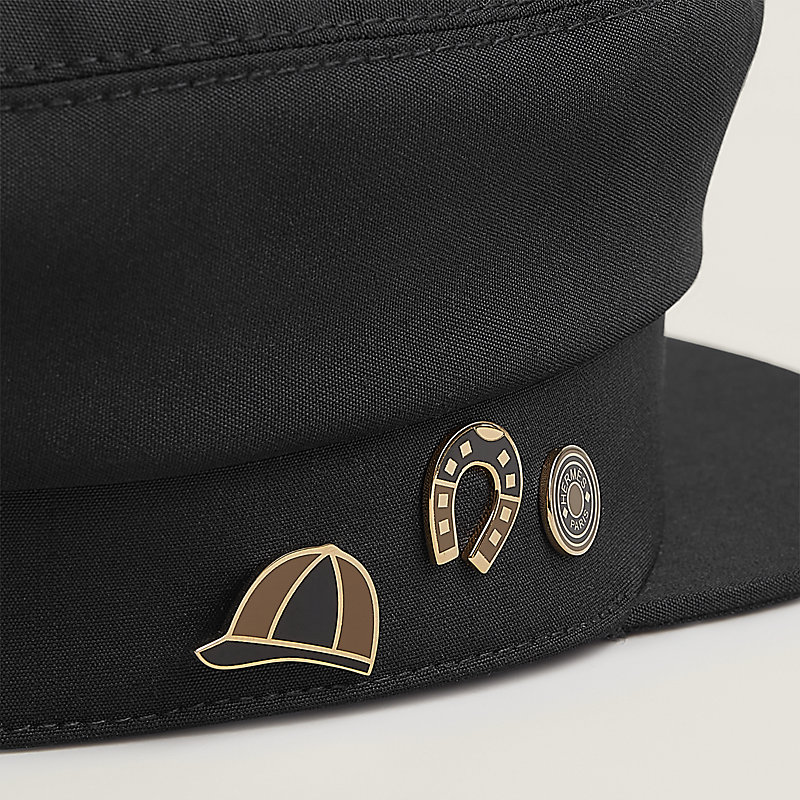 Vauban Jump cap - Black | Hermès Mainland China